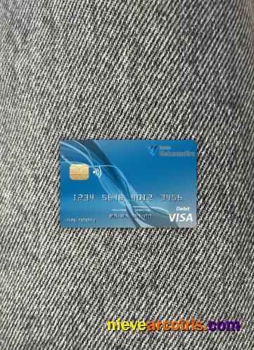 Brazil Votorantim bank visa card photolook